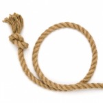 Not easy to measure the knots and the curves ...